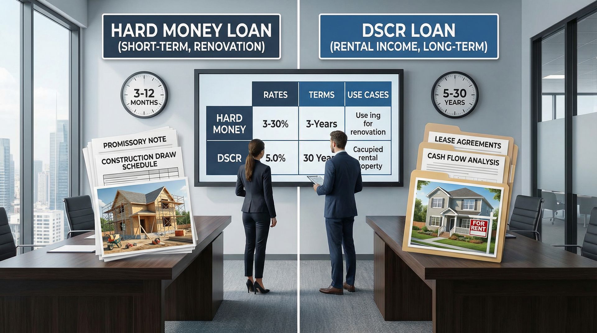 Fix and Flip Financing: Hard Money vs. DSCR Loans